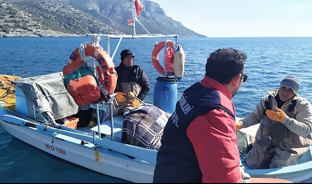 Söke'de balıkçılar önce denetlendi sonra bilgilendirildi