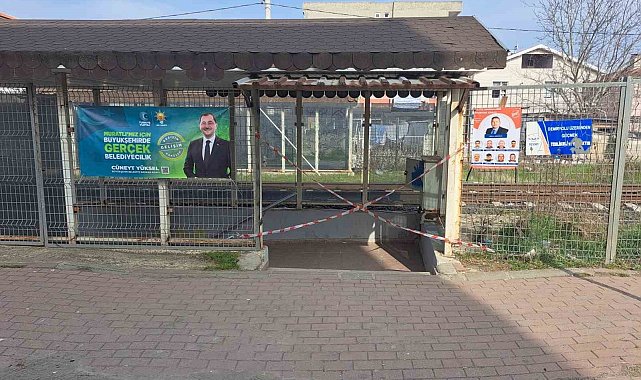 Su basan alt geçit kapatıldı