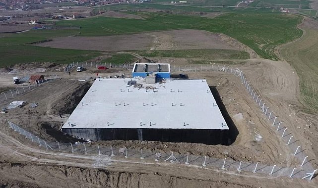 Sungurlu Belediyesi ilçeye 5 bin metreküp kapasiteli su deposu kazandırdı
