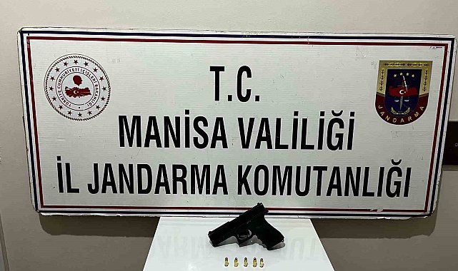 Şüpheli şahıstan tabanca çıktı