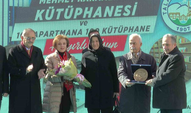 Talas kütüphanelerle 'donatılıyor'
