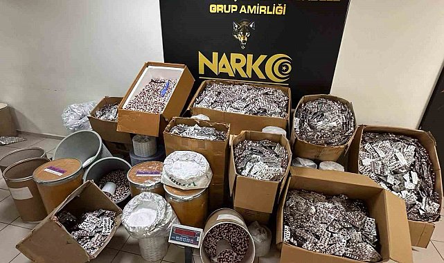 Tavuk çiftliği uyuşturucu imalathanesi çıktı
