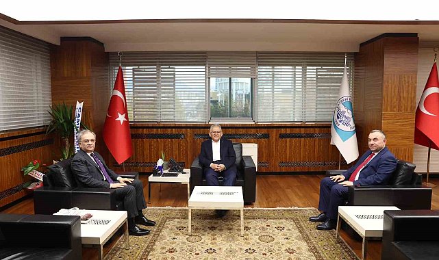 TBB Genel Sekreteri Baraçlı'dan Başkan Büyükkılıç'a ziyaret