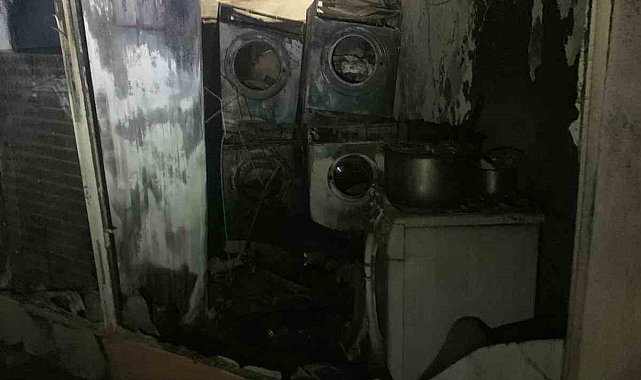 Tekirdağ'da hurda deposunda korkutan yangın