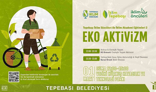 Tepebaşı&#039;nda İklim Akademisi eğitimleri devam ediyor