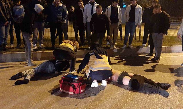 Tokat'ta otomobil ile motosiklet çarpıştı: 2 yaralı