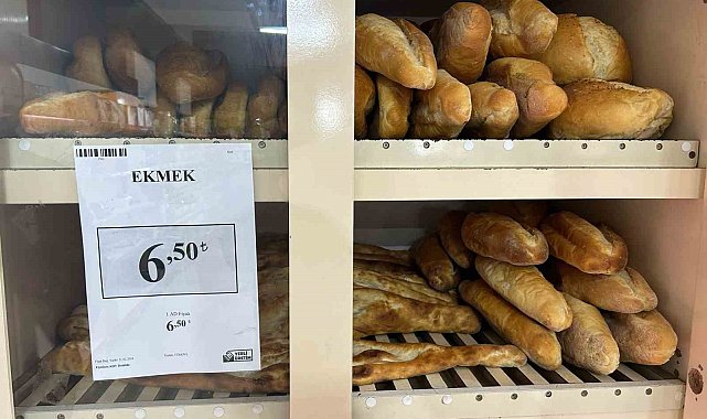 Tomarza'da ekmeğe zam geldi