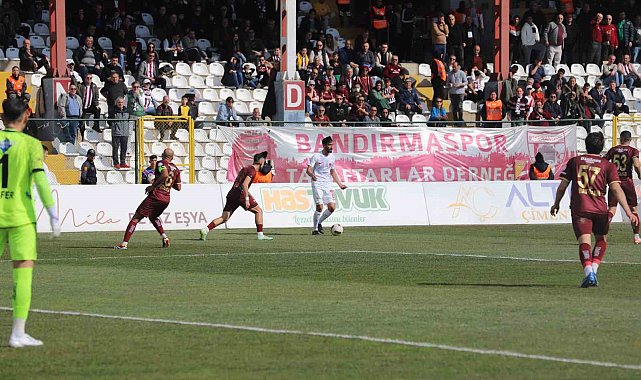 Trendyol 1. Lig: Bandırmaspor: 4 - Ümraniyespor: 1