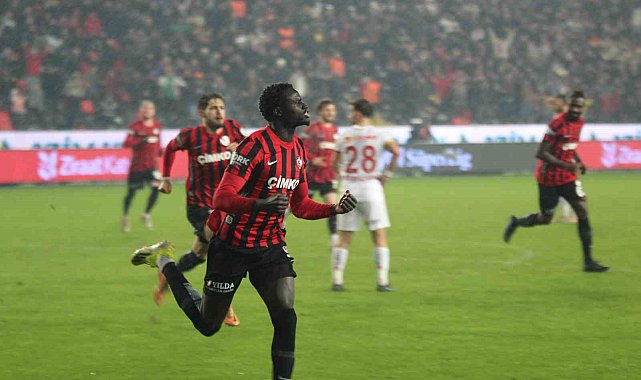 Trendyol Süper Lig: Gaziantep FK: 1 - Kayserispor: 1