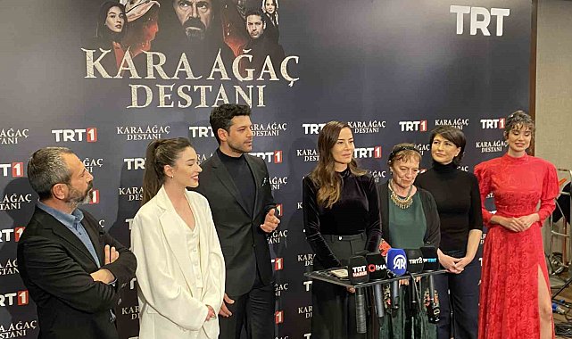 TRT'nin yeni dizisi Karaağaç Destanı'nın galası yapıldı