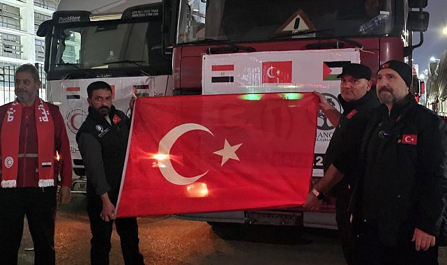 Türk halkından Gazzeli müslümanlara büyük destek