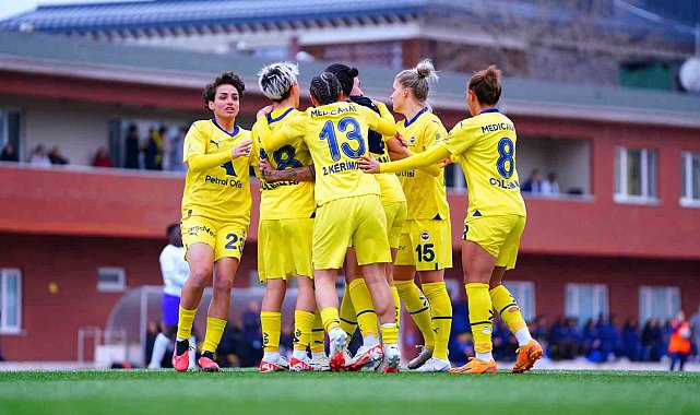 Turkcell Kadın Futbol Süper Ligi: Fenerbahçe: 2 - Karadeniz Ereğli Belediye Spor: 1