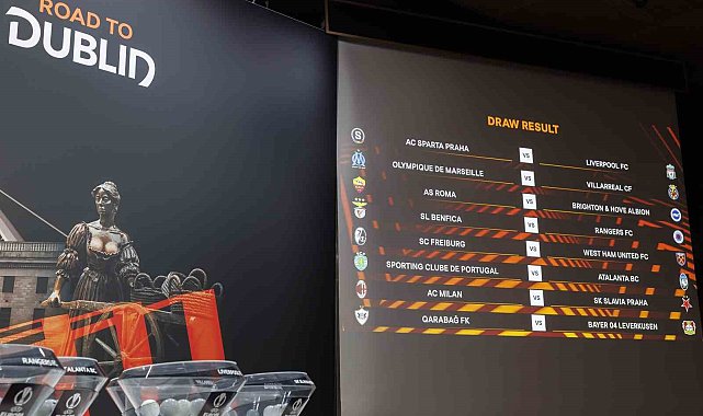 UEFA Avrupa Ligi'nde son 16 turu eşleşmeleri belli oldu