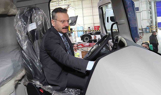 Vali Hüseyin Aksoy'dan, test sürüşü