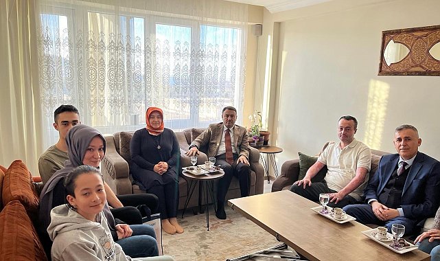 Vali Işın'dan 'geçmiş olsun' ziyareti