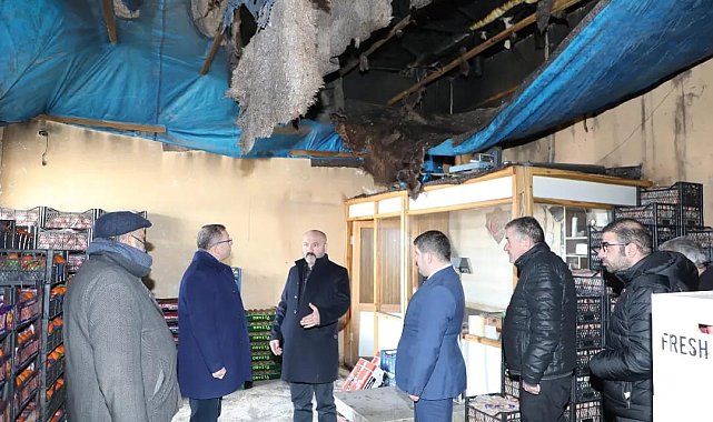 Vali talimat verdi, sebze hali onarılacak