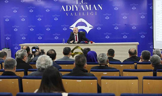 Vali Varol, kentteki 1 yıllık çalışmaları gazetecilere anlattı