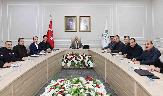 Vali yardımcıları değerlendirme toplantısı yapıldı