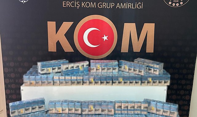 Van'da gümrük kaçakçılığı operasyonu