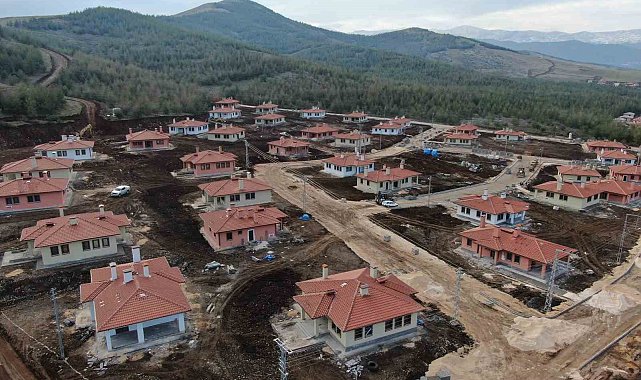 Villaları aratmayan köyevleri 4 Şubat'ta teslim ediliyor