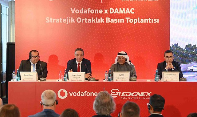 Vodafone ve Damac İzmir'de veri merkezi kuracak