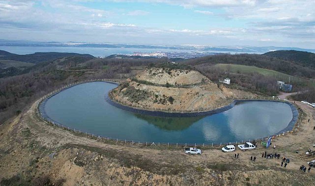Yalova'da Ahmediye Göleti törenle hizmete girdi
