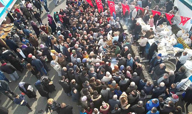 Yalova'da festivalde 3 ton hamsi ikram edildi