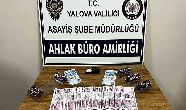 Yalova'da kumar oynayan 13 kişiye 83 bin 525 lira ceza
