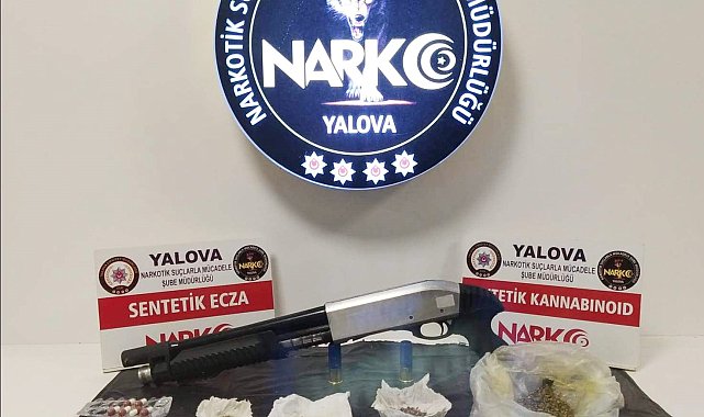 Yalova&#039;daki uyuşturucu operasyonlarında 1 tutuklama
