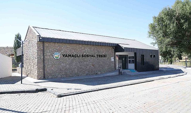 Yamaçlı Sosyal Tesisi açılıyor