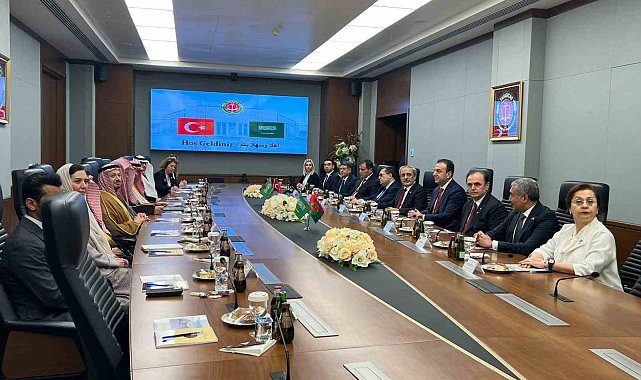 Yargıtay Cumhuriyet Başsavcısı Şahin, Suudi mevkidaşıyla görüştü