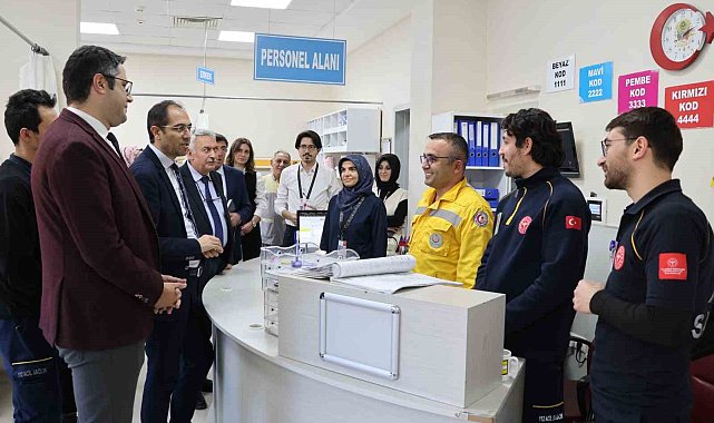 Yeşilhisar'da sağlık hizmetleri değerlendirildi