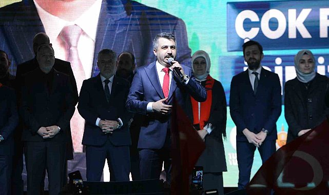 Yıldırım'da Başkan Oktay Yılmaz'a coşkulu karşılama