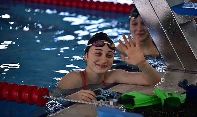 Yüksek İrtifa Kamp Merkezi Olimpik Yüzme Havuzu, Galatasaray Spor Kulübü Yüzme Takımı'nı ağırladı
