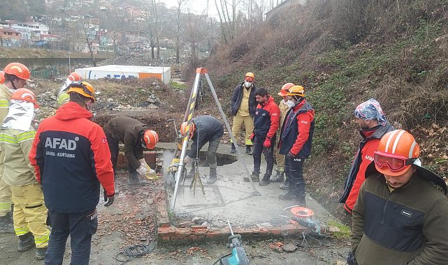 Zonguldak ORKUT'a yeraltı görüntüleme cihazı desteği
