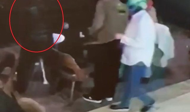 1 yaşındaki çocuğun hayatını kurtaran hareket kamerada...
