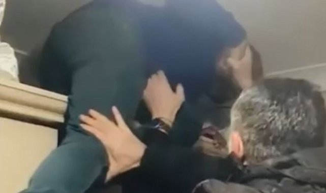 100 yıl kesinleşmiş hapis cezası bulunan firari hükümlü gardırobun üzerinde yakalandı