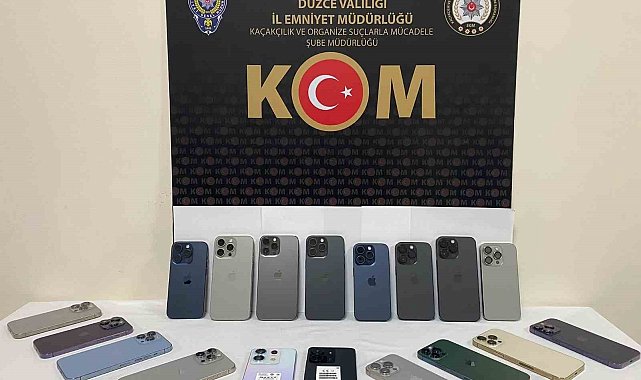 18 kaçak cep telefonu ele geçirildi