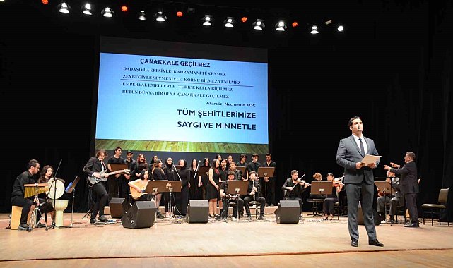 18 Mart Şehitleri Anadolu Üniversitesinde de anıldı