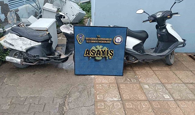 2 motosiklet çalan 3 şahıs yakalandı
