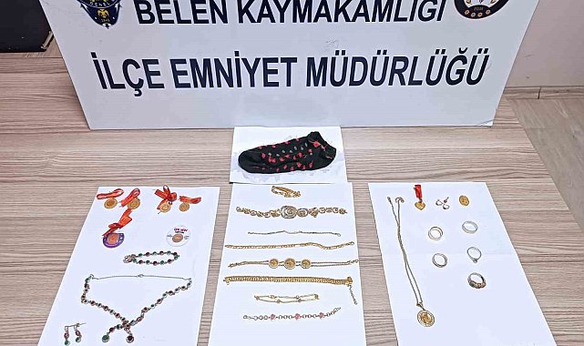 250 bin TL'lik ziynet eşyası çalan 3 şahıs polis ekipleri tarafından yakalandı