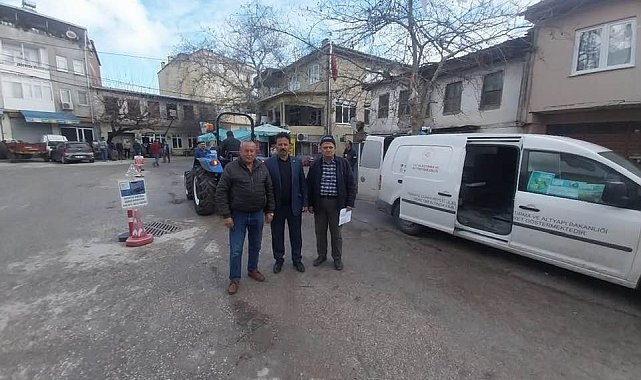 3 bin traktör sahibine yerinde muayene hizmeti