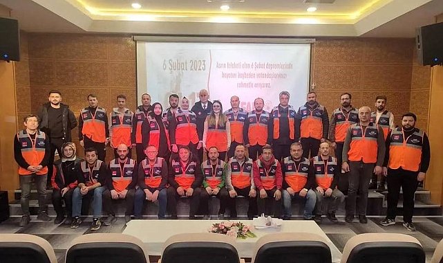 'Destek AFAD Gönüllüleri' eğitimleri sona erdi