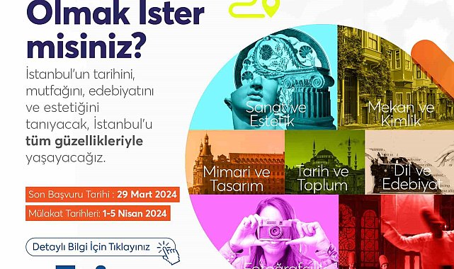 'Şehir ve Kültür Gönüllüleri'ne başvurular başladı