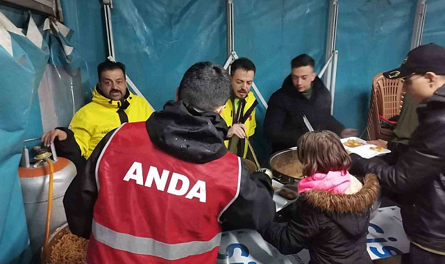 600 vatandaşın iftarı ANDA'dan