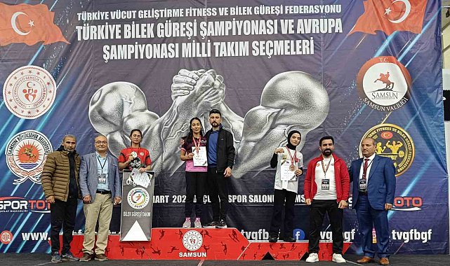 992 sporcunun arasından Türkiye Şampiyonu oldu