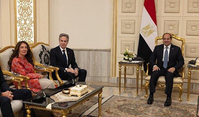 ABD Dışişleri Bakanı Blinken, Mısır Cumhurbaşkanı Sisi ile görüştü
