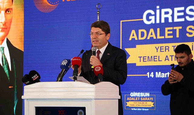 Adalet Bakanı Tunç: "2002 yılında 9 bin civarında hakim-savcımız varken, bugün bu sayı 24 bine ulaştı"