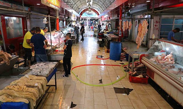 Adana'da kilolarca sakatat ve et imha edildi