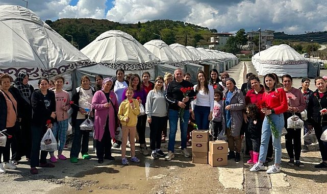 Adanalı kebapçı, depremzede kadınları unutmadı